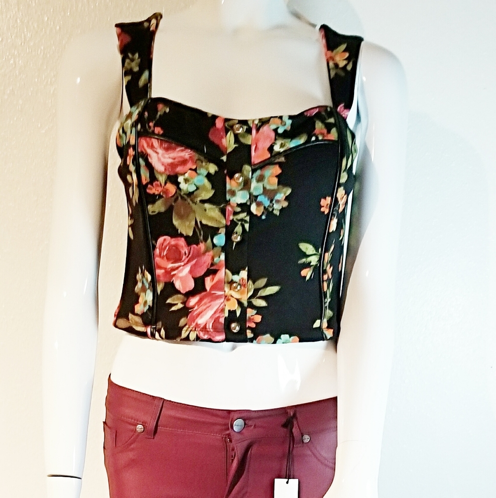 Floral Crop Top